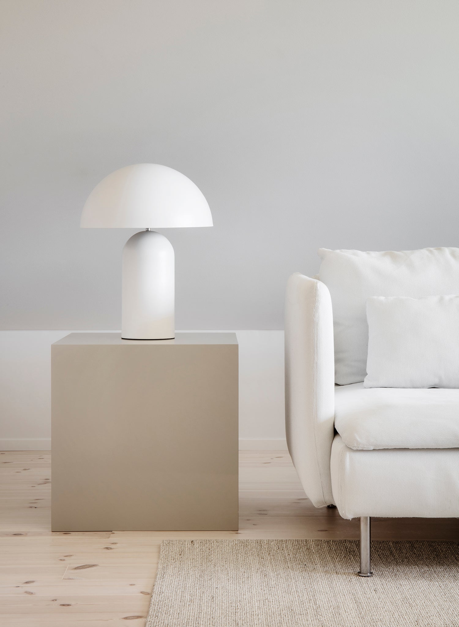 Bolux Bordslampa Vit