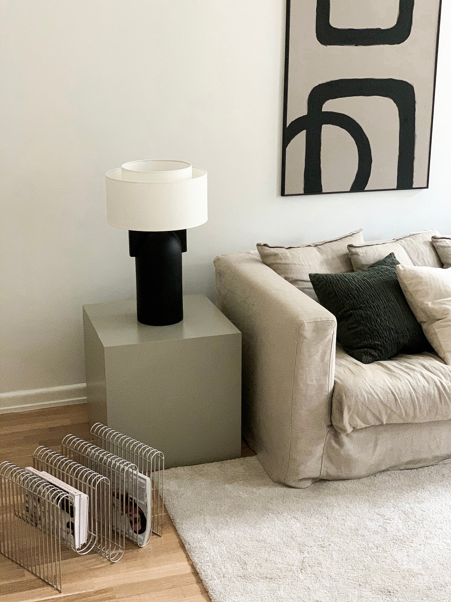 Figoll Bordslampa Svart
