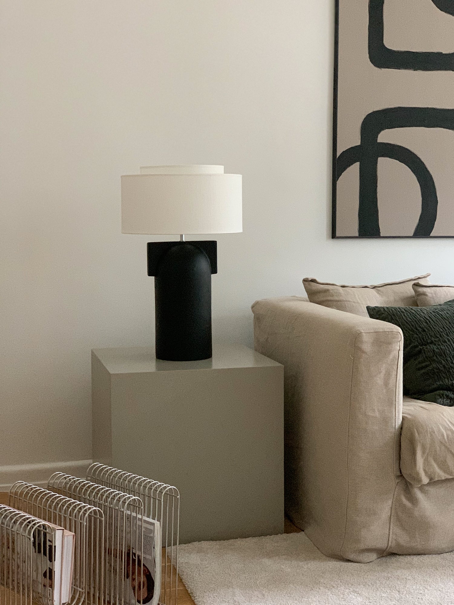 Figoll Table lamp Black