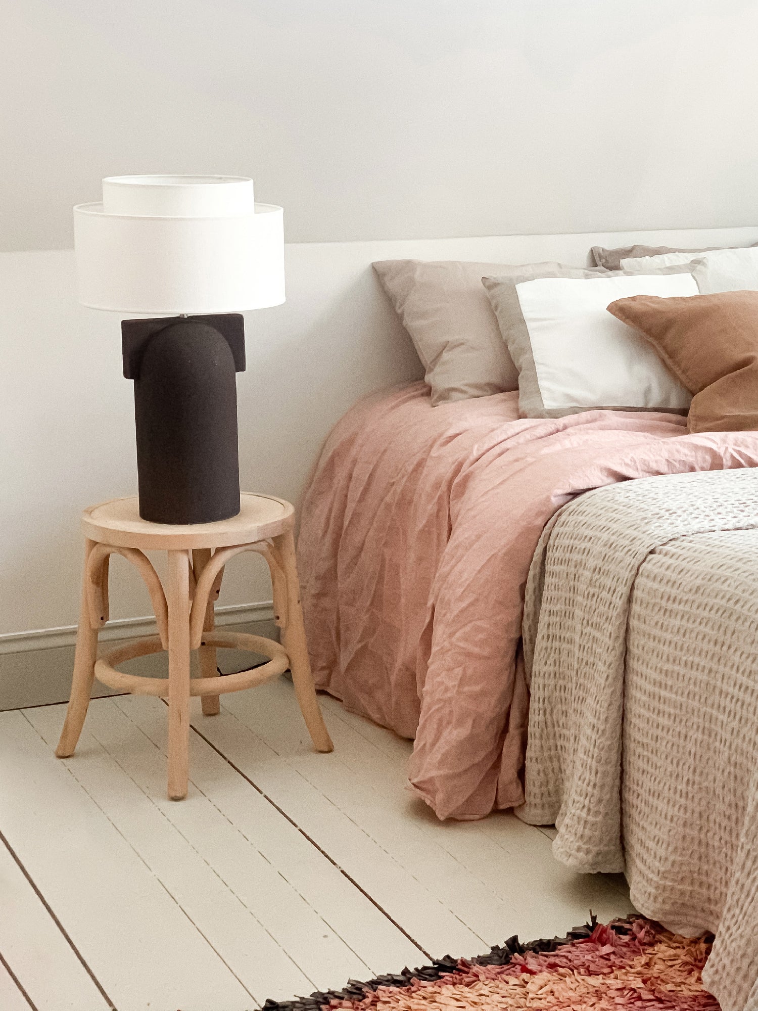 Figoll Bordslampa Brun