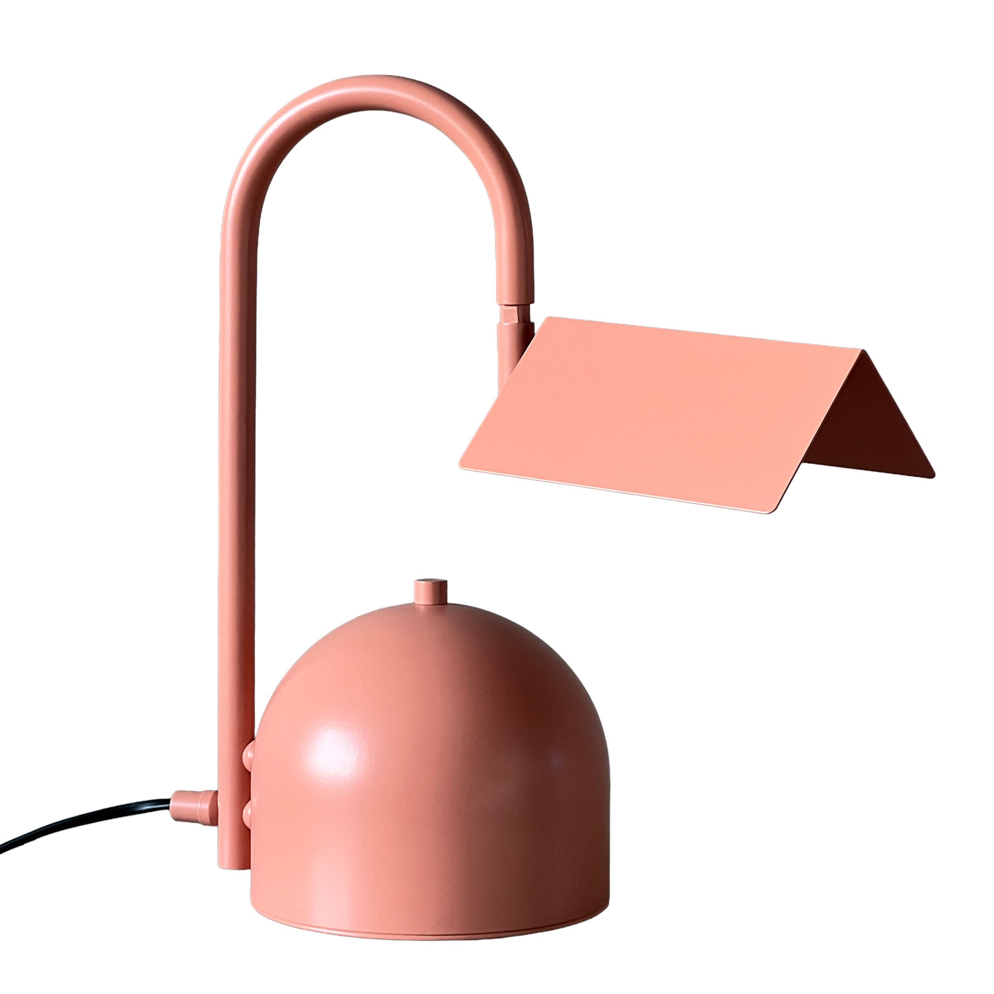 Angol Chunky Table Lamp, Warm Peach