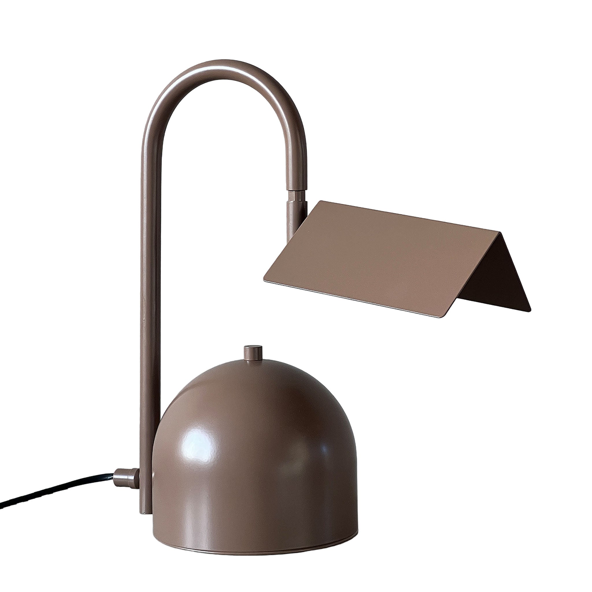 Angol Chunky Table Lamp, Brown