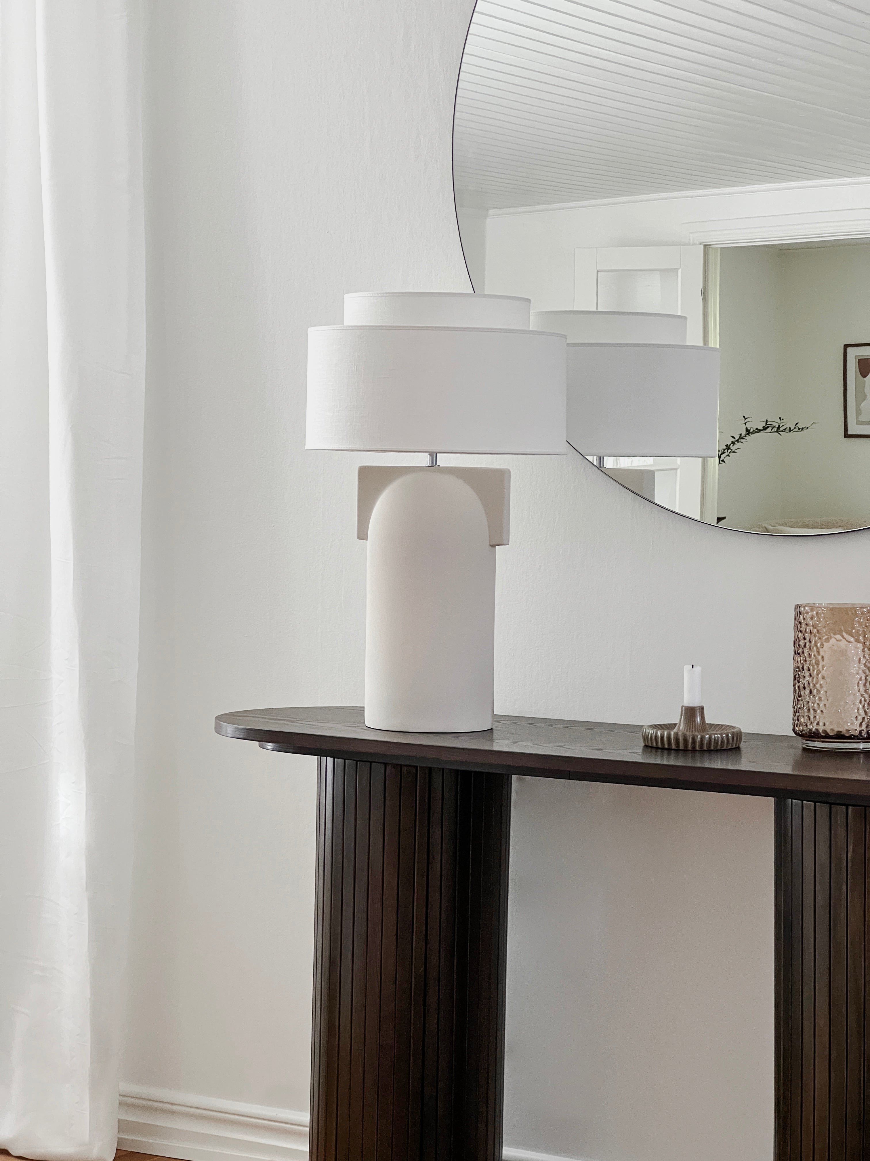 Figoll Bordlampe Beige