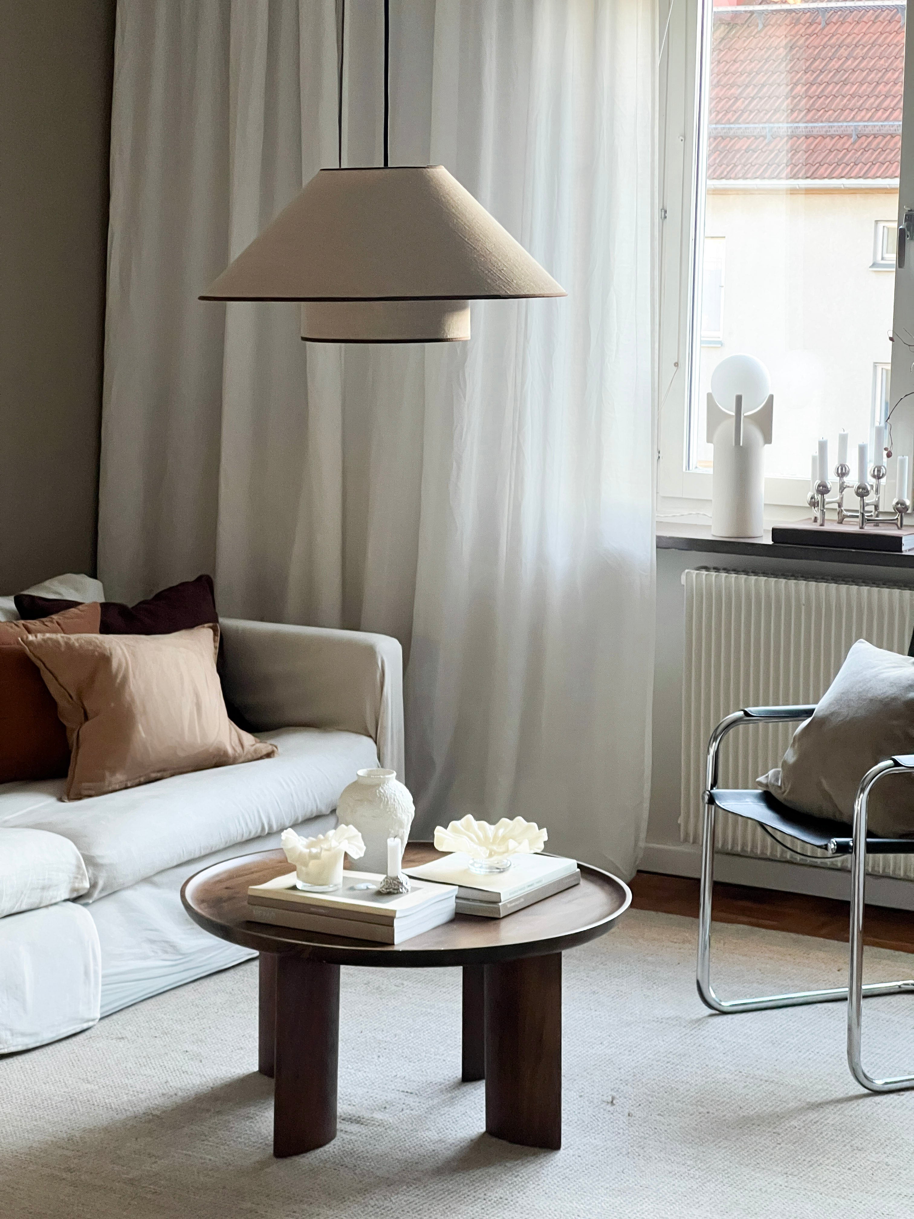 Hats Ceiling lamp, Beige