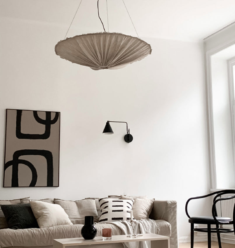 Bonetto Taklampa Beige