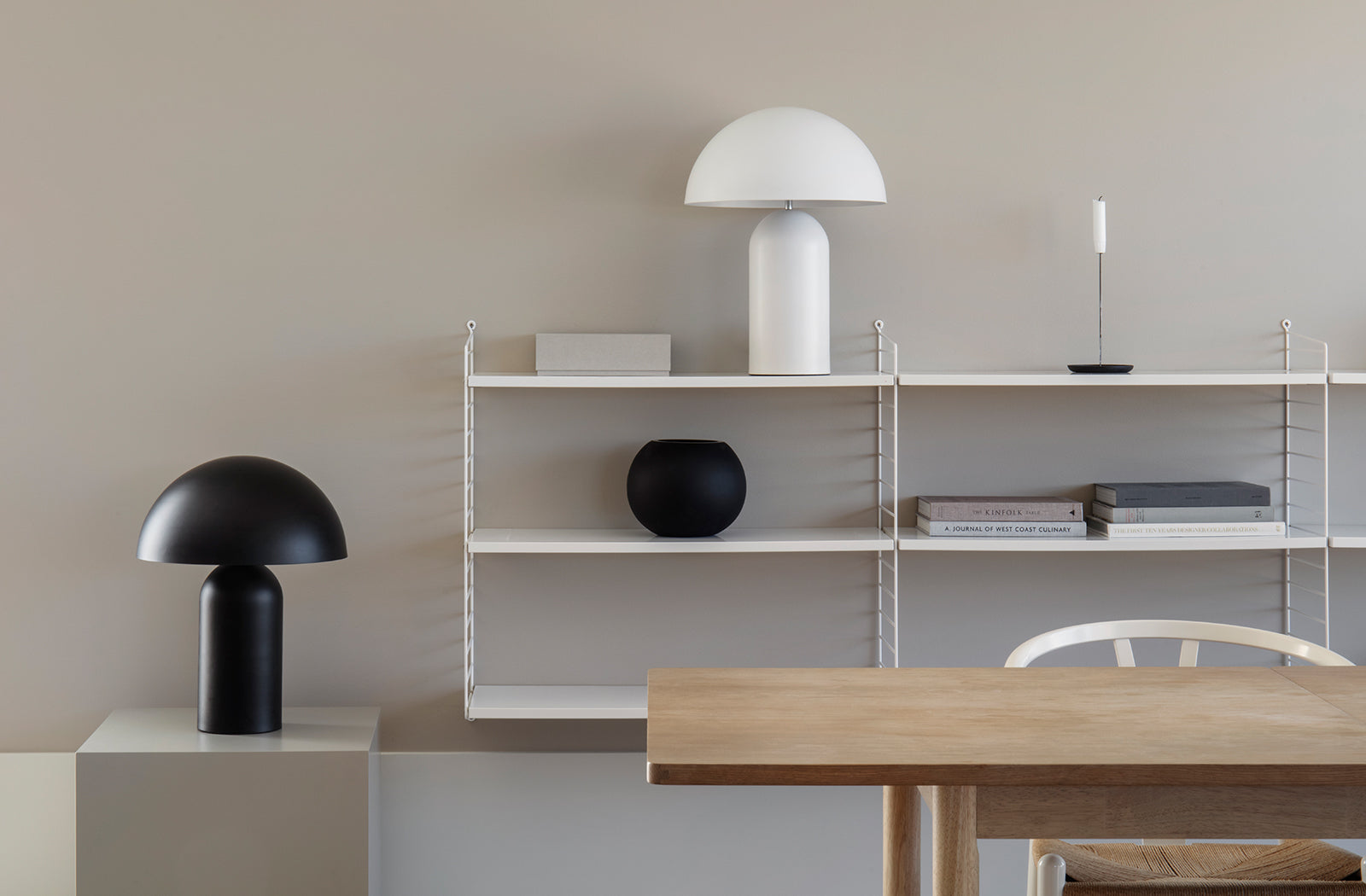 Bolux Bordslampa Svart
