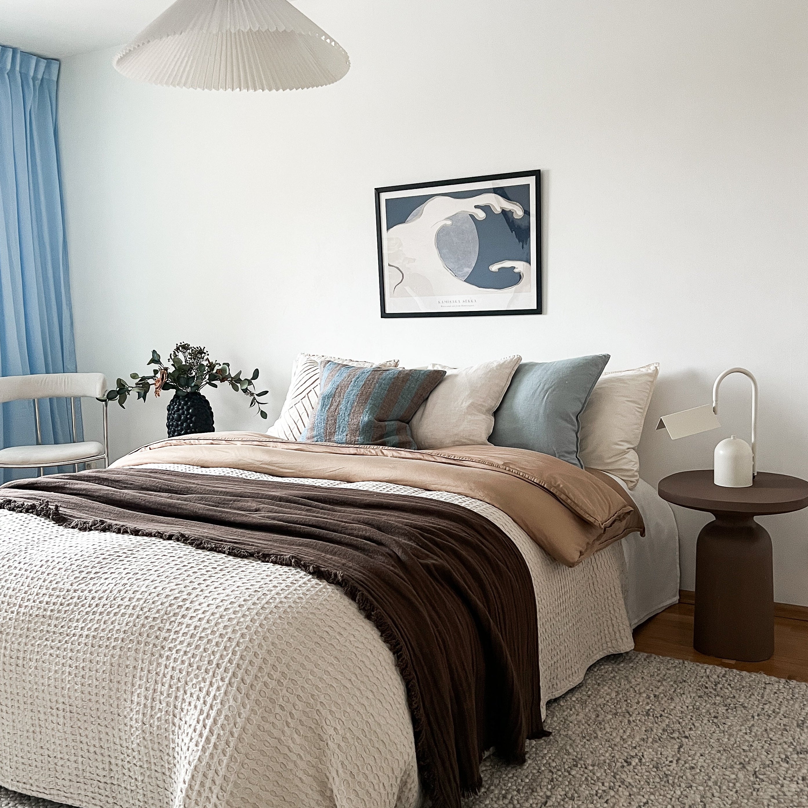 Angol Slim Table lamp, Beige